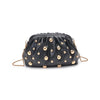 Carey Studded Clutch | Black