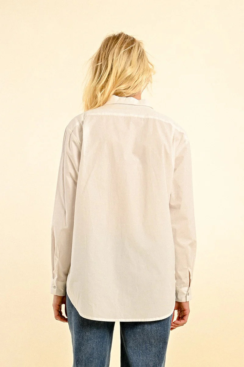 Classic White Button Down Shirt