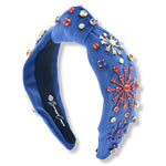 Firework Celebration Headband | Blue