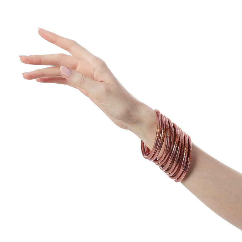 Rose Gold All Weather Bangles