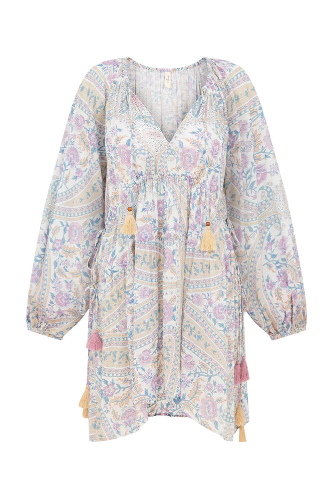 Belladonna Tunic Dress Light Pastel | SPELL