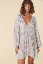 Belladonna Tunic Dress Light Pastel | SPELL