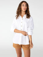 Relaxed Linen Shirt | White