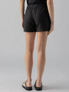 Always Linen Standard Rise Short | Black