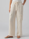 Drift Linen Cargo Semi-High Rise Pant | Birch