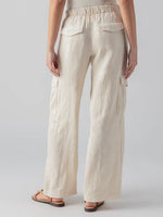 Drift Linen Cargo Semi-High Rise Pant | Birch