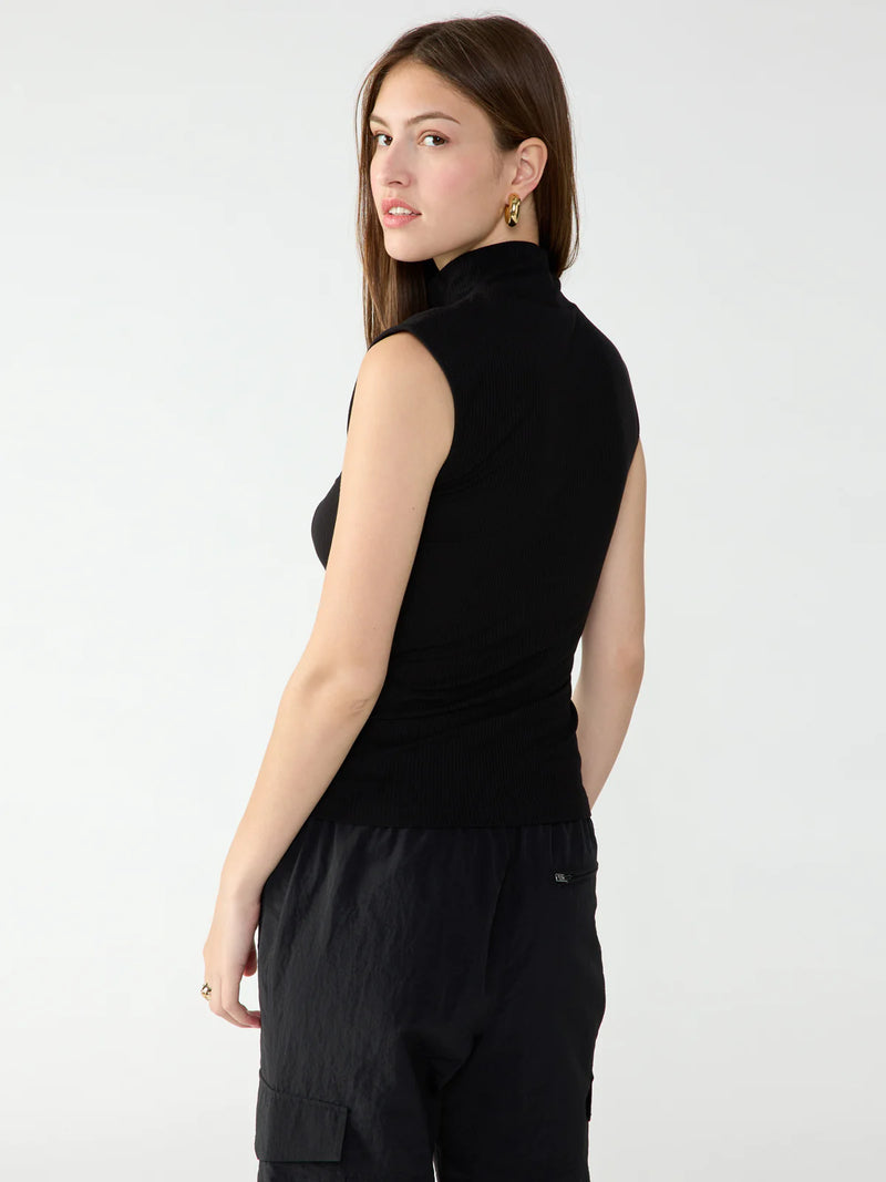 Essential Mock Neck 2.0 | Black