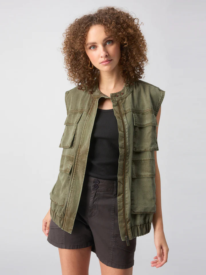 Field Utility Vest | Washed Olive