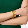 Cirque Bangle Gold | Medium