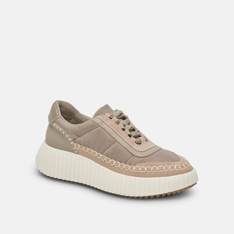 Dolen Nylon Sneakers | Dark Taupe