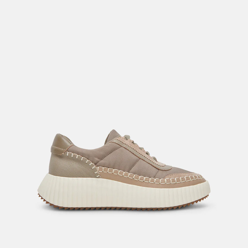 Dolen Nylon Sneakers | Dark Taupe