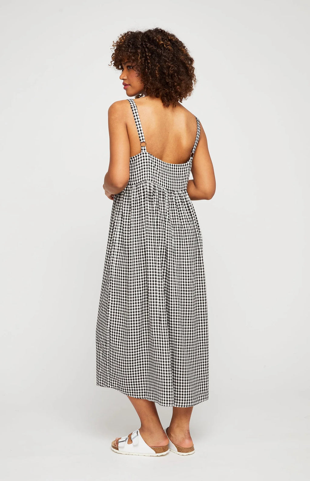 Mackenzie Dress | Black Gingham