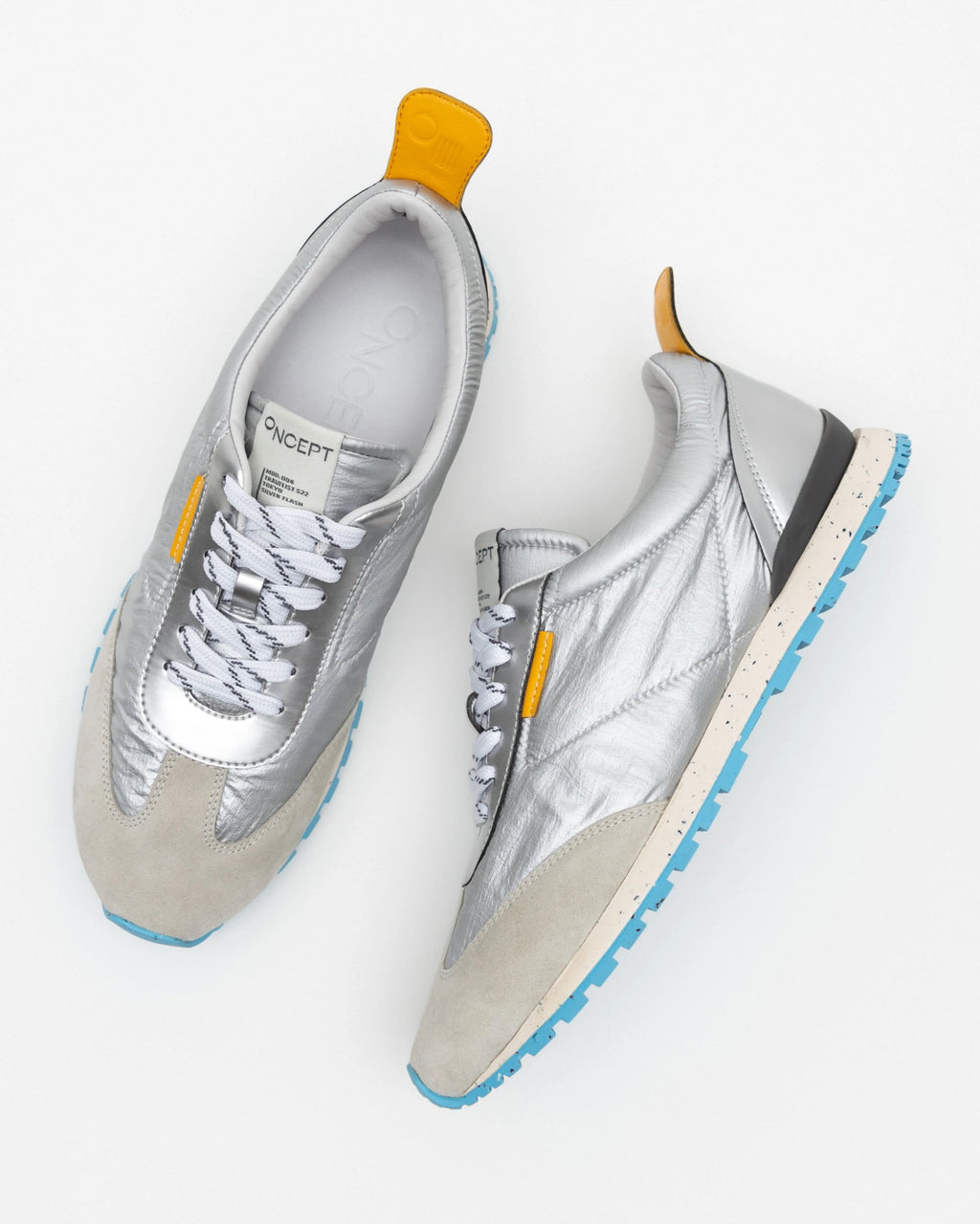 Tokyo Oncept Sneakers | Silver Flash