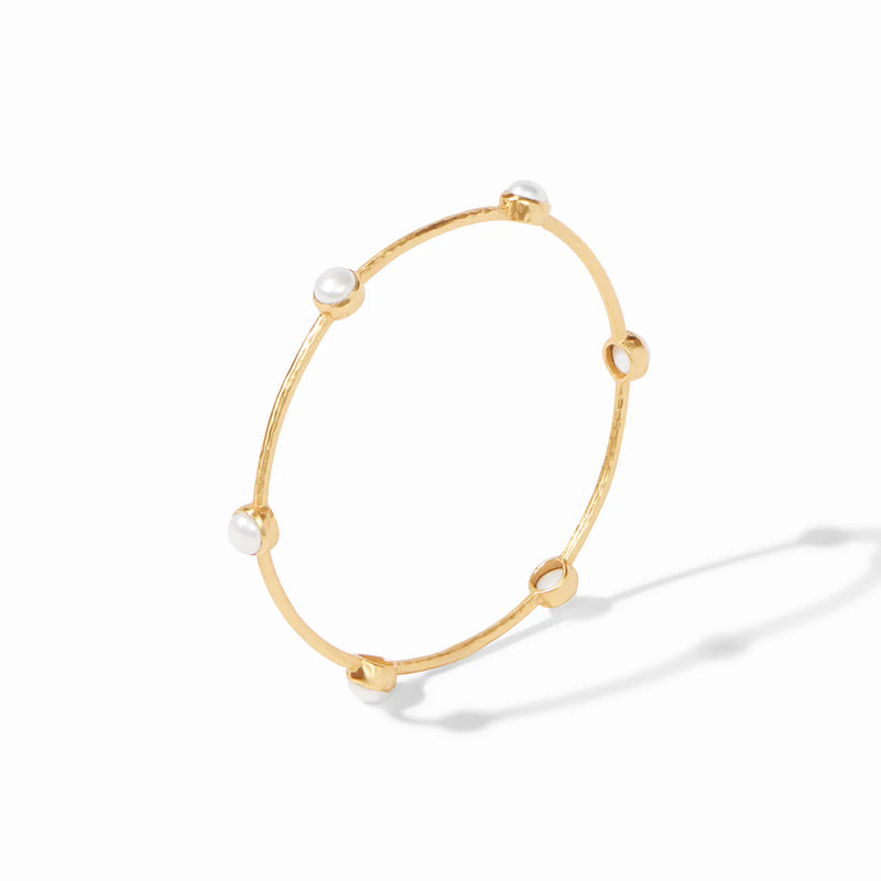 Milano Luxe Bangle | Pearl