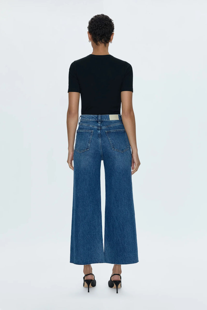 Lana Crop High Rise Ultra Wide Leg | Palladium