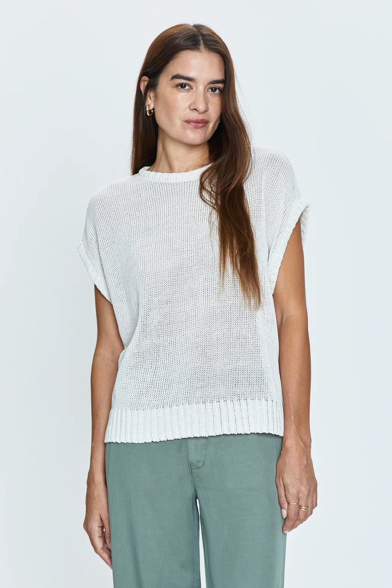 Esperanza Open Knit Top | Ivory