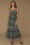 Izzy Skirt Dress | Ikat Stripe