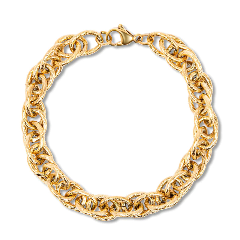 Dixie Chunky Twist Chain Bracelet