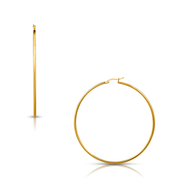 Laurette Medium Hoop Earring