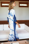 Tie Dye Caftan | Indigo