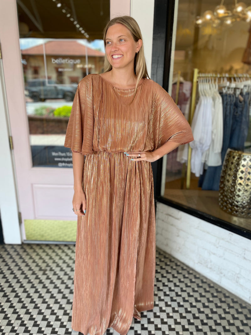 Ella Maxi Dress | Bronze