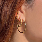 Laurette Medium Hoop Earring