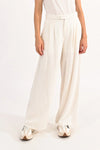 Cate Wide Leg Pants | Ivory