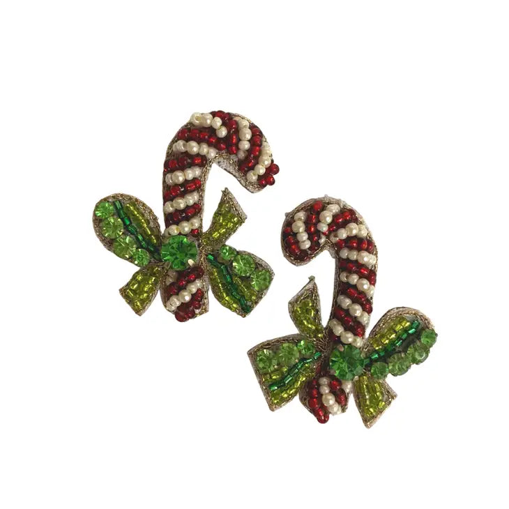 Candy Cane Earrings