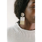 Gold Dipped Cabana Earrings