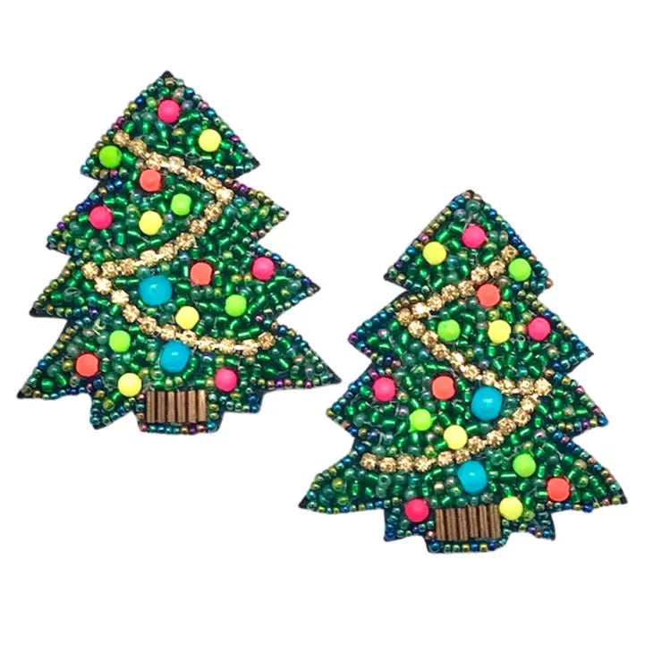 Christmas Tree Earrings