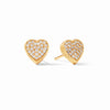 Heart Pave Stud