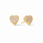 Heart Pave Stud