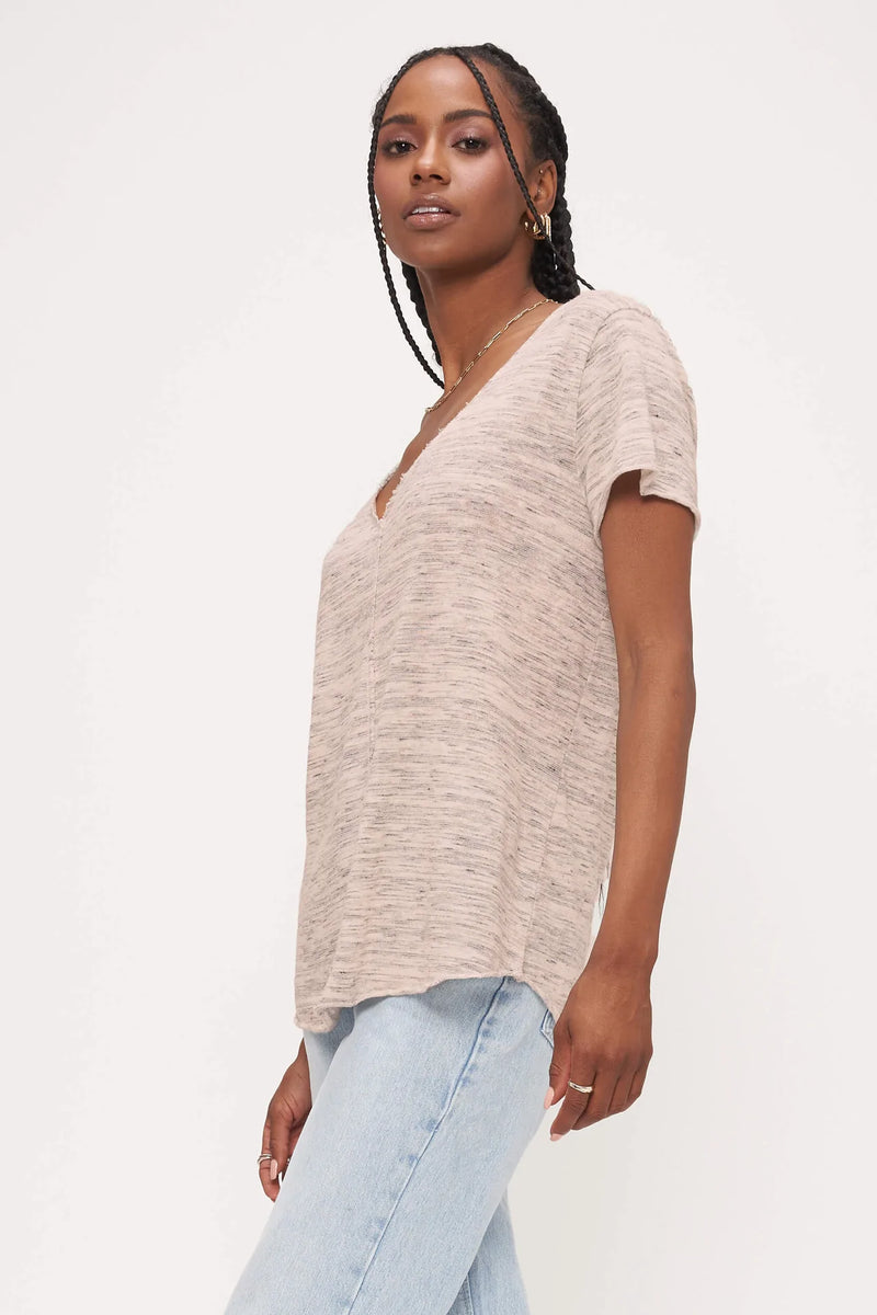 Wearever Marled Tee | Cashew