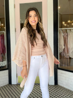 Light Taupe Cardigan