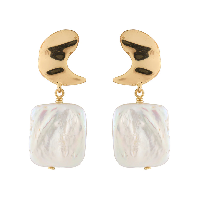 Evie Pearl Drop Earrings